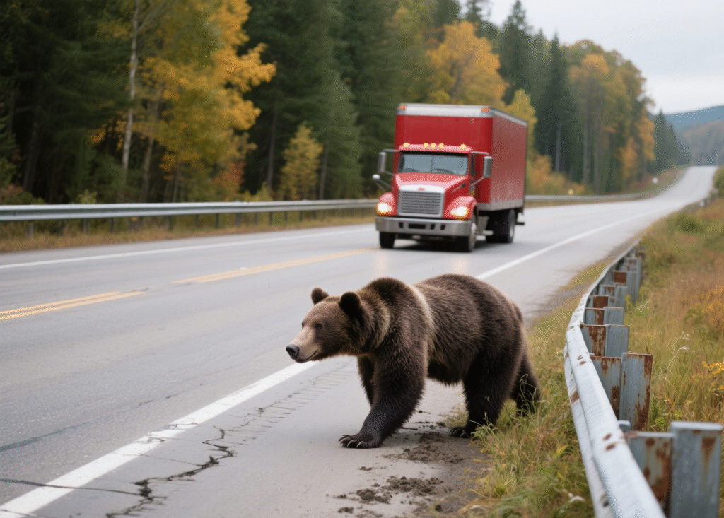 vehicle-bear collisions