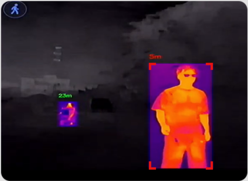 thermal imaging obstacle detection