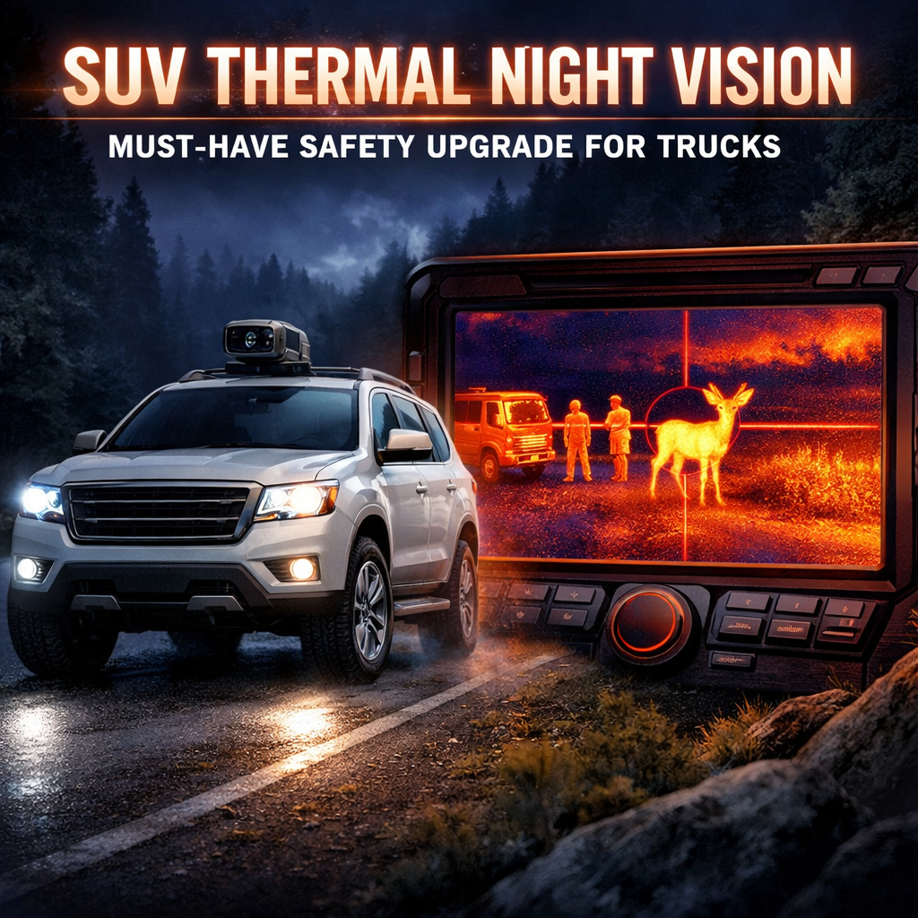 Illustration of SUV Thermal Night Vision: Must-Have Safety Upgrade for Trucks