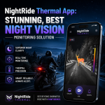 Illustration of NightRide Thermal App: Stunning, Best Night Vision Monitoring Solution
