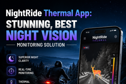 Illustration of NightRide Thermal App: Stunning, Best Night Vision Monitoring Solution